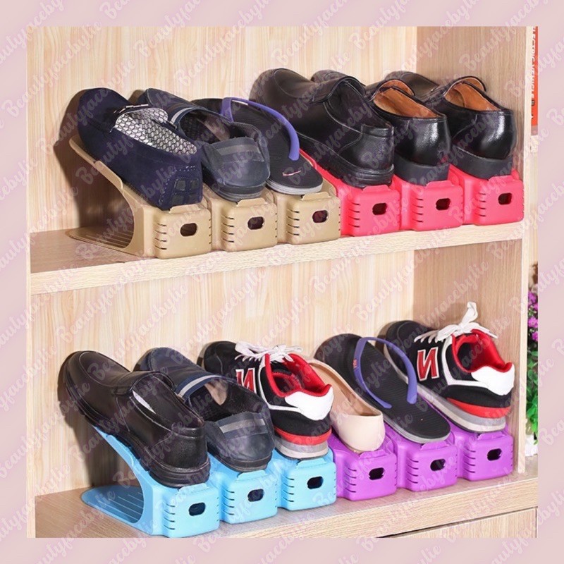 Rak Sepatu Dua Susun