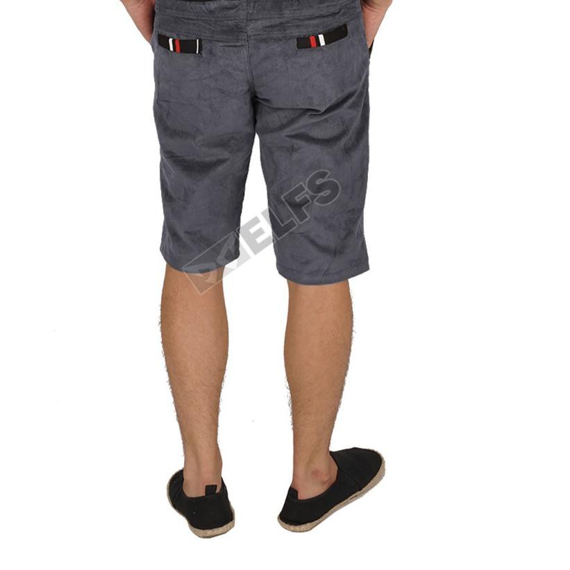 Harga Murah Elfs Celana  Pendek Pria Chino  Karet Casual 