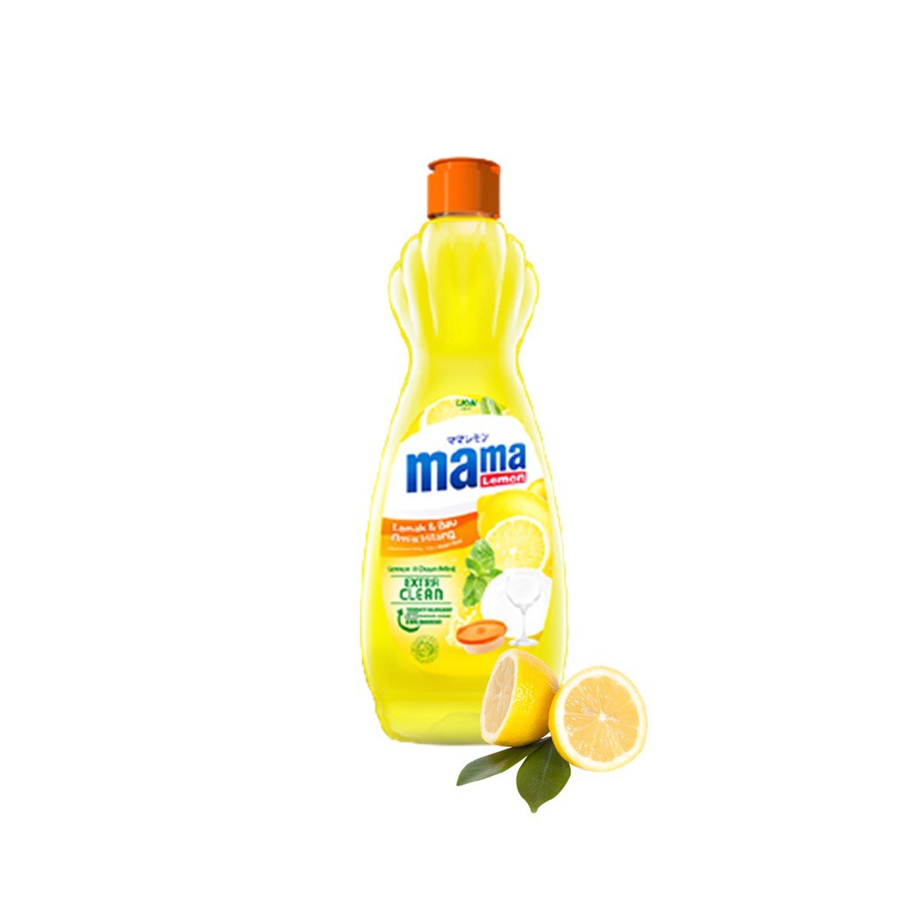 Mama Lemon Sabun Cuci Piring Daun Mint Botol 400 ml