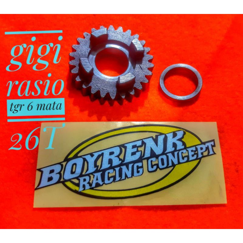 GIGI RASIO TIGER NO. 6 / 26T ECER - BOYRENK RACING