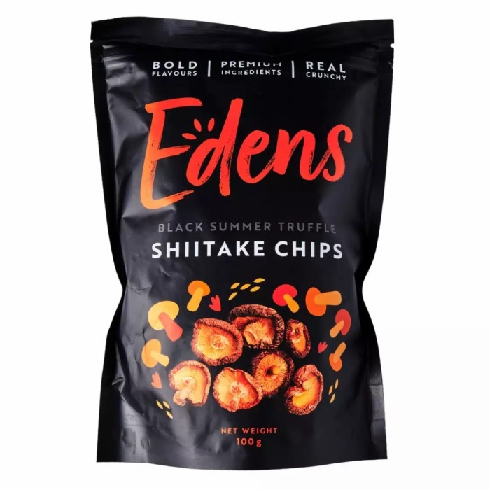 

Edens Black Summer Truffle Shitake Chips
