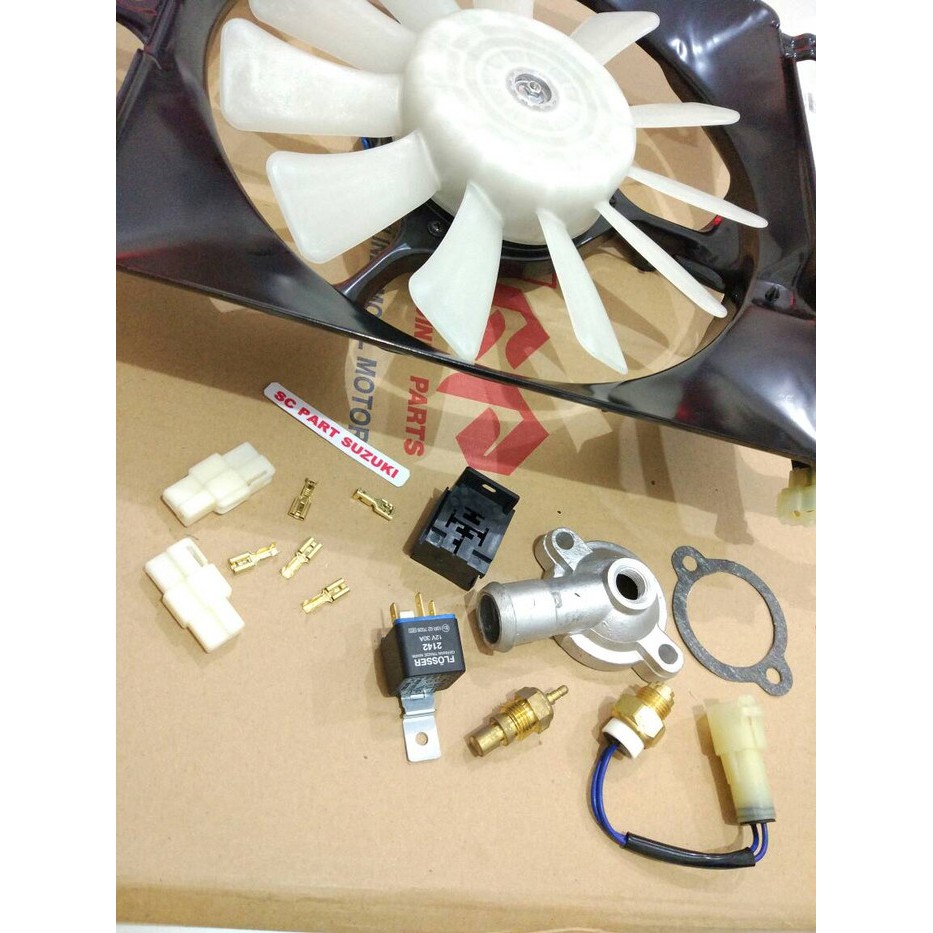 Extra Electrik Fan Modifikasi Suzuki Jimny Katana Shopee Indonesia