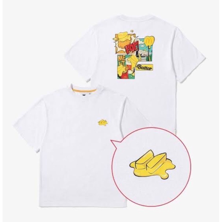 READY STOCK OFFICIAL BTS MERCH MCD MELTING S/S TSHIRT