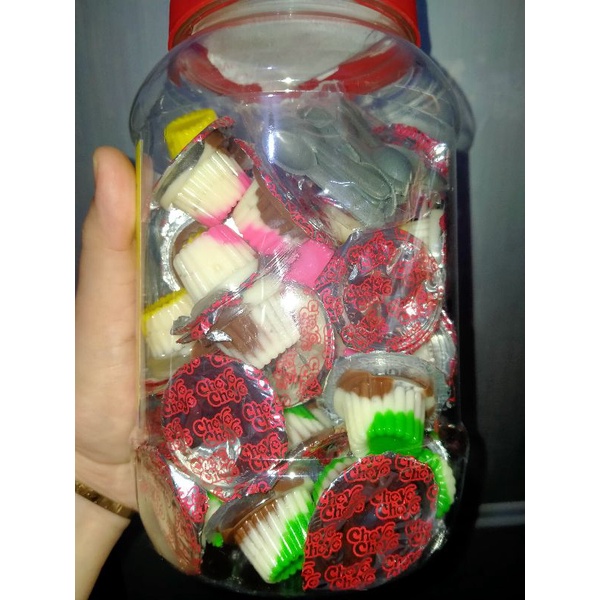 

coklat sendok toples/choyo choyo @60pcs
