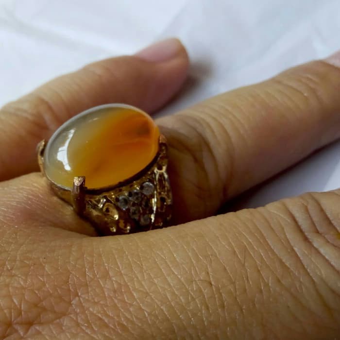 cincin batu clear phoenix ukuran 9