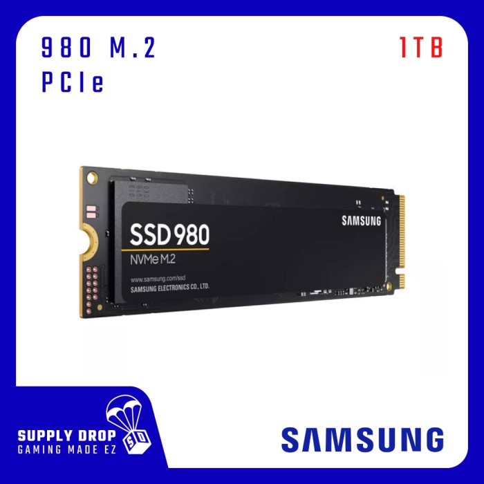 Samsung SSD 980 M.2 PCIe Gen3 x4 1TB MZ-V8V1T0BW / 1TB