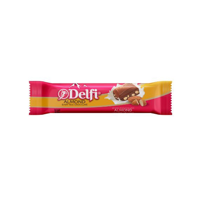 

DELFI DAIRY MILK CHOCOLATE ALMOND 27G