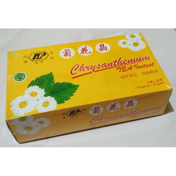 

Chrysanthemum Tea isi 10 Sachet / Tea Herbal / Teh Herbal
