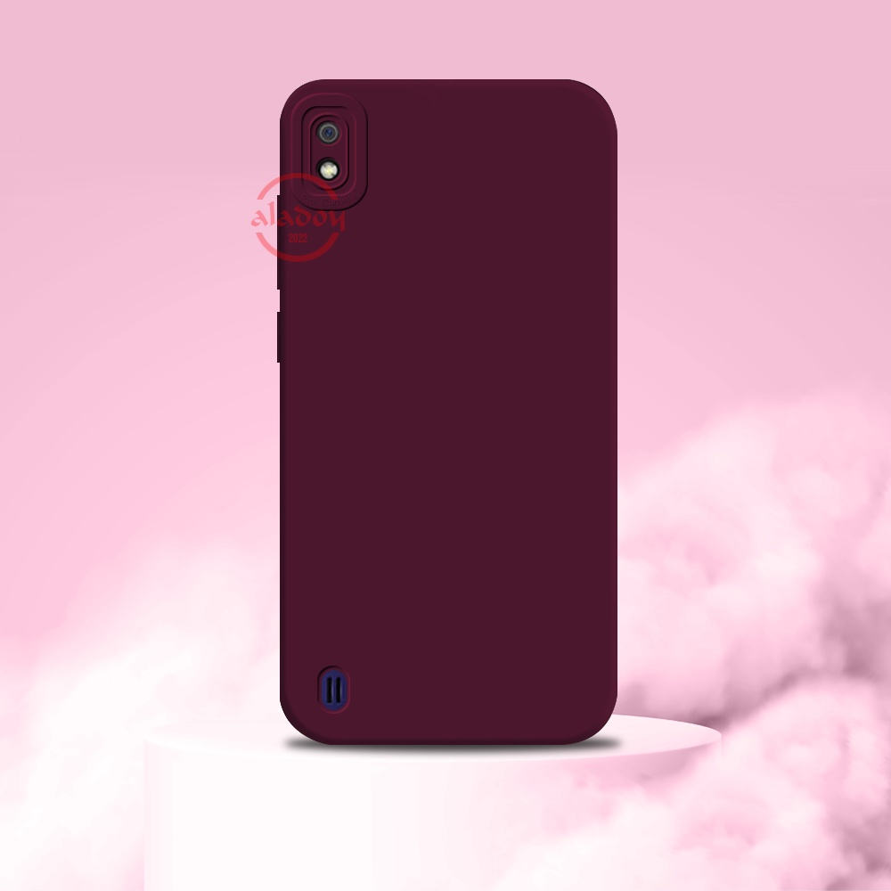 Case Samsung A10 Soft Case Liquid Silicone Pro Camera Premium Casing