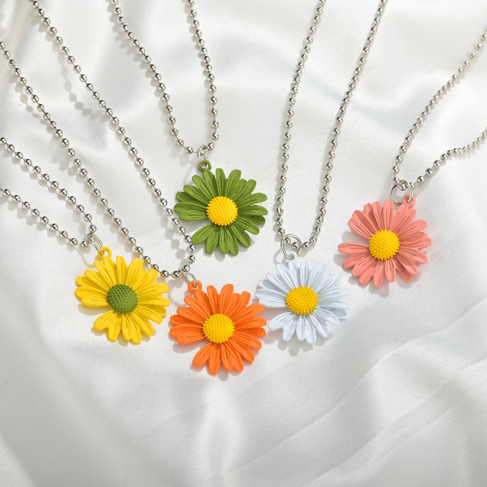 【D.G.C 】✅✨COD Kalung Clayton Daisy Flower Necklace L22