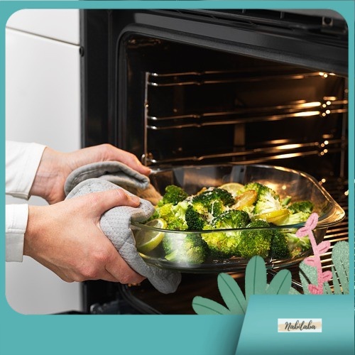 FÖLJSAM Piring oven, kaca bening