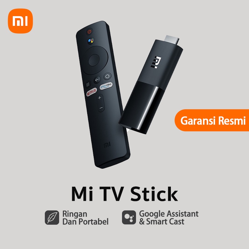 Mi TV Stick Xiaomi / Android TV / AndroidTV - Garansi Resmi