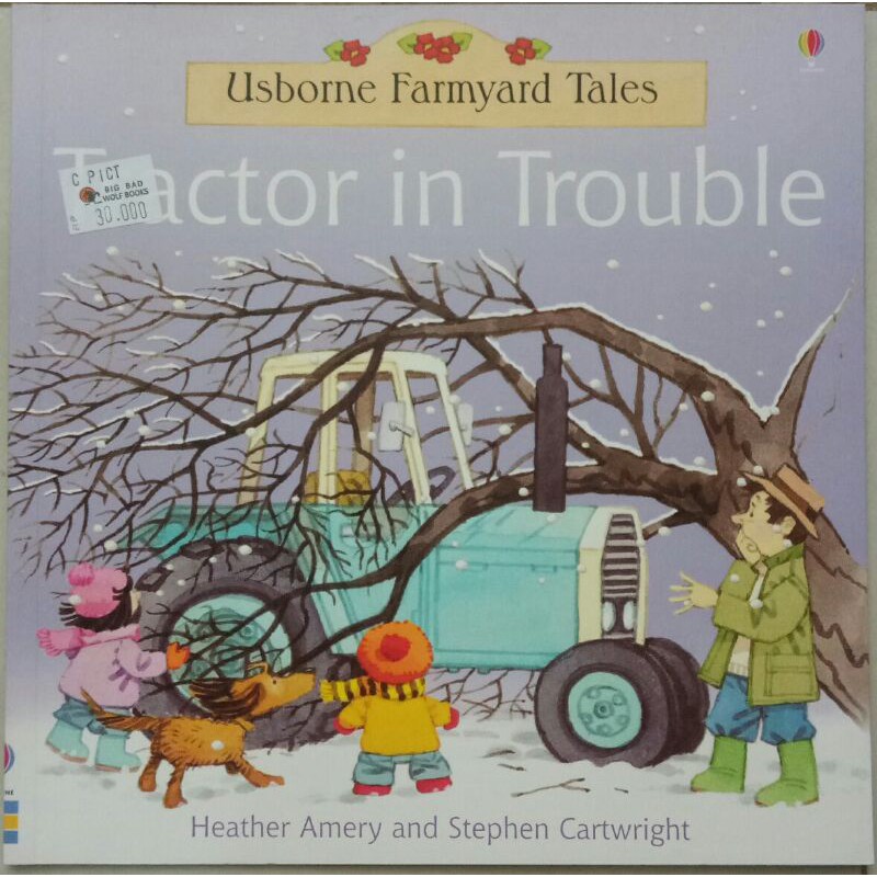 BBW Original Import Book " Tractor in trouble "