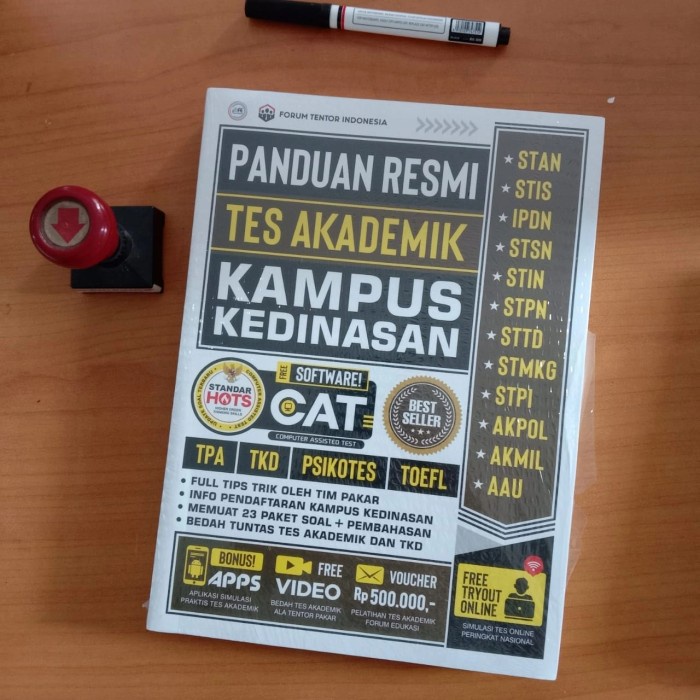 

DISKON HARGA BUKU PANDUAN RESMI TES AKADEMIK KAMPUS KEDINASAN 2021