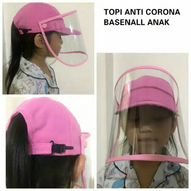 Face shield topi pelindung wajah