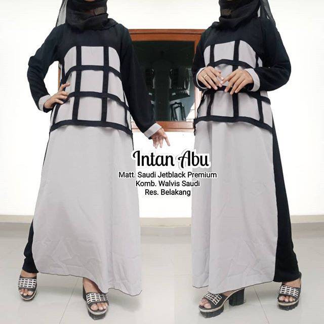 Abaya intan abu