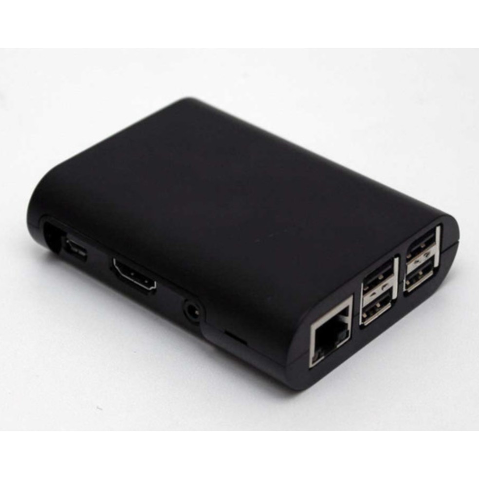 Black Case for Raspberry Pi 2 pi 3 Model B B Plus Cover Shell Enclosure Box