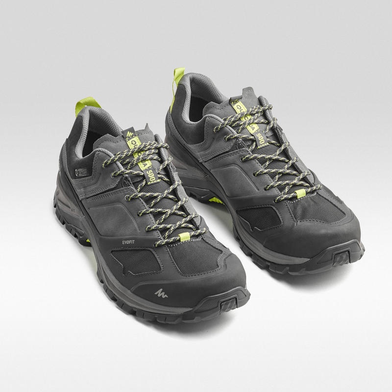 QUECHUA MH500 Evofit Sepatu Boot Pria Tahan Air Hiking Trekking