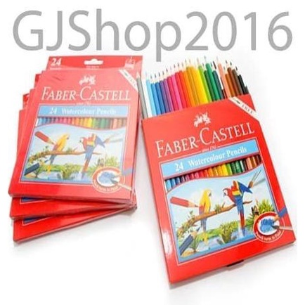 

Pensil Warna Faber Castell Watercolour Water Colour Pencil Isi 24