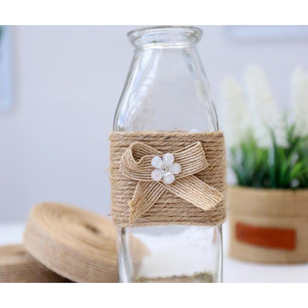 

50 Cm Pita Tali Goni Gaya Vintage Hiasan Box Kado Hampers Souvenir