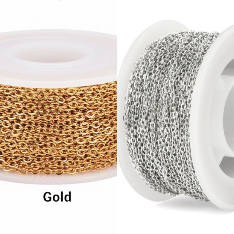 Rantai Perhiasan Stainless Steel Meteran