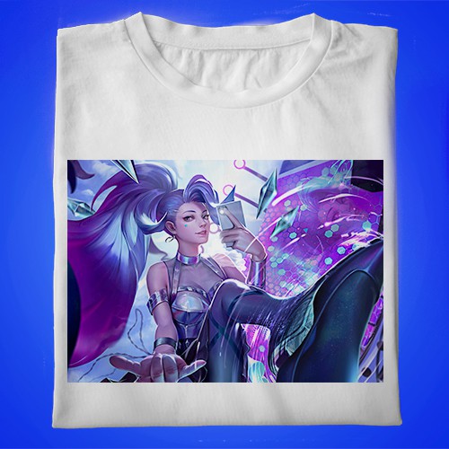 225 KAOS LOL LEAGUE OF LEGENDS KDA Seraphine All Out KAOS ANAK & DEWASA