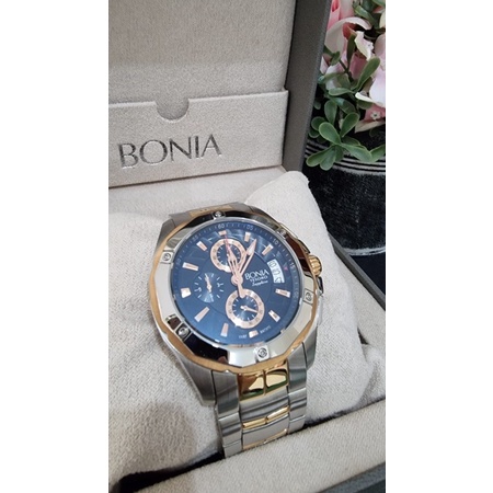 Bonia Tesoro Sapphire B737-1132C Jam Tangan Pria