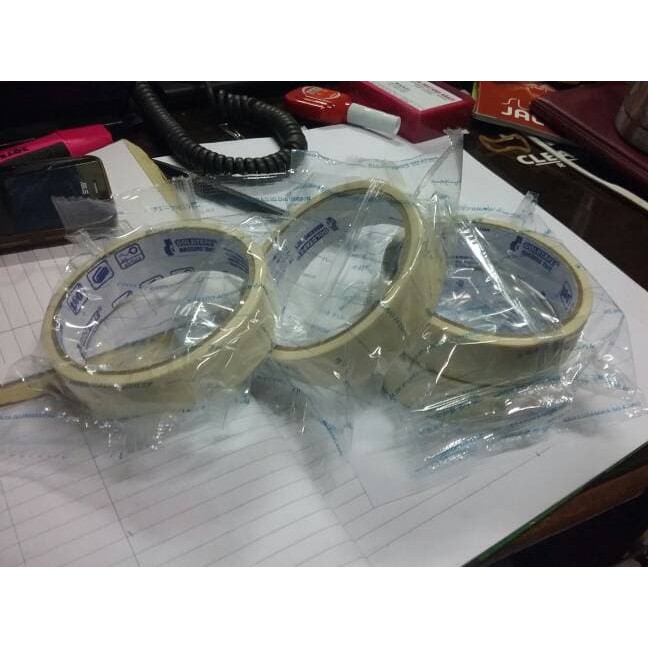 

Masking Tape Gold Tape Ukuran 1" / Lakban Kertas Goldtape 1 Inchi