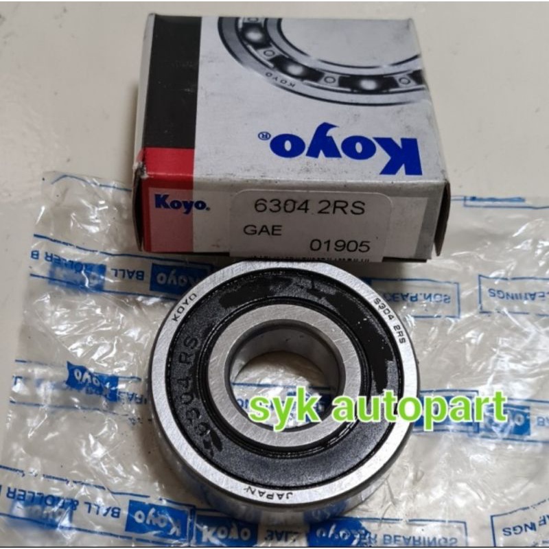 Bearing 6304 2RS KOYO