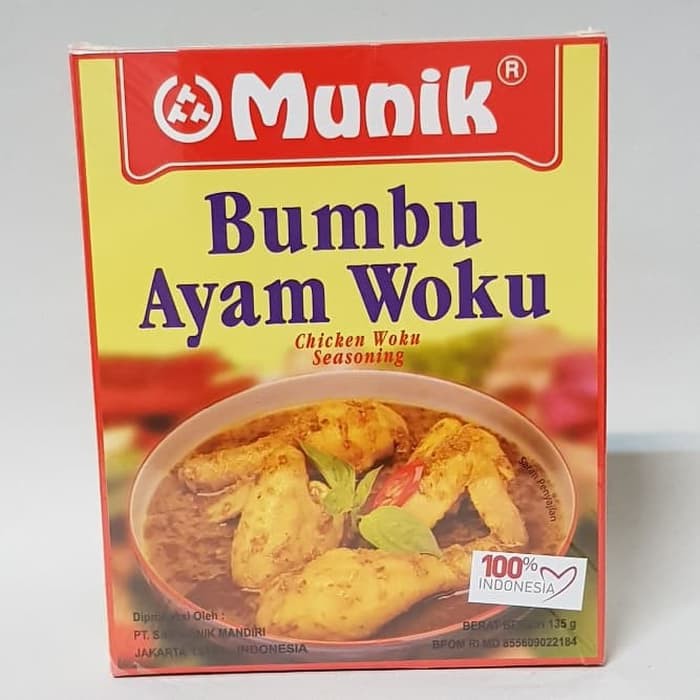 

Munik Bumbu Ayam Woku 130 gr