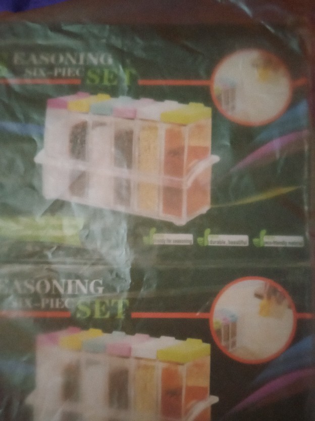 Tempat Rak Bumbu 6 In 1 - Seasoning Set Termurah