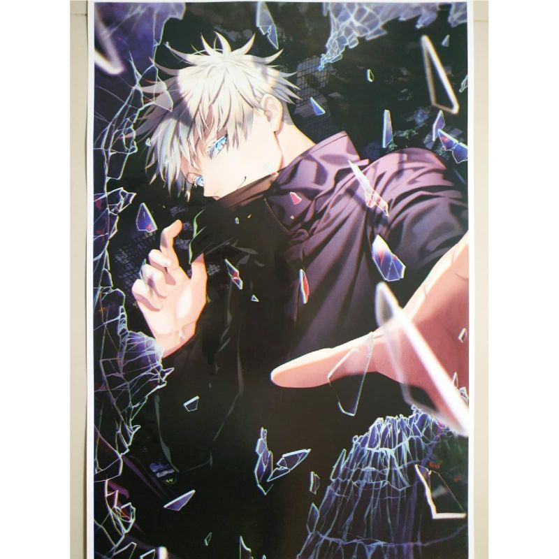 Poster Anime Jujutsu Kaisen 15 Gojou Satoru JJK 0 Merchandise