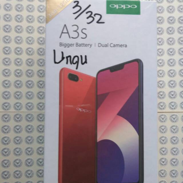 Oppo a3s ram 3/32gb