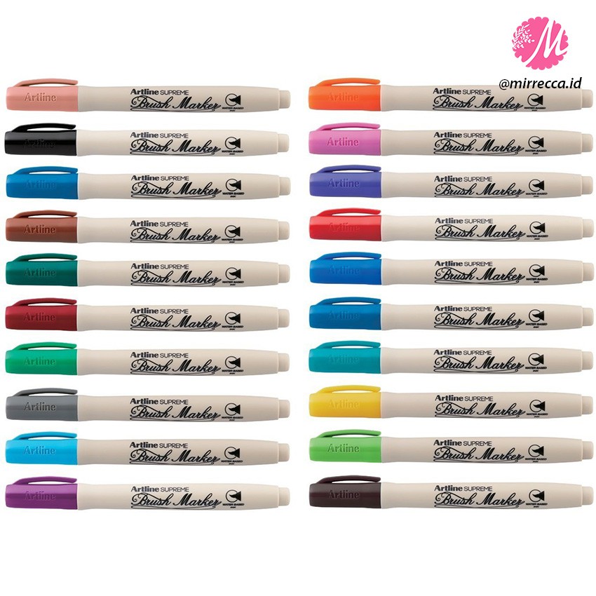 

ARTLINE SUPREME BRUSH MARKER / ART CALLIGRAPHY LETTERING COLORING PENA KUAS LUKIS
