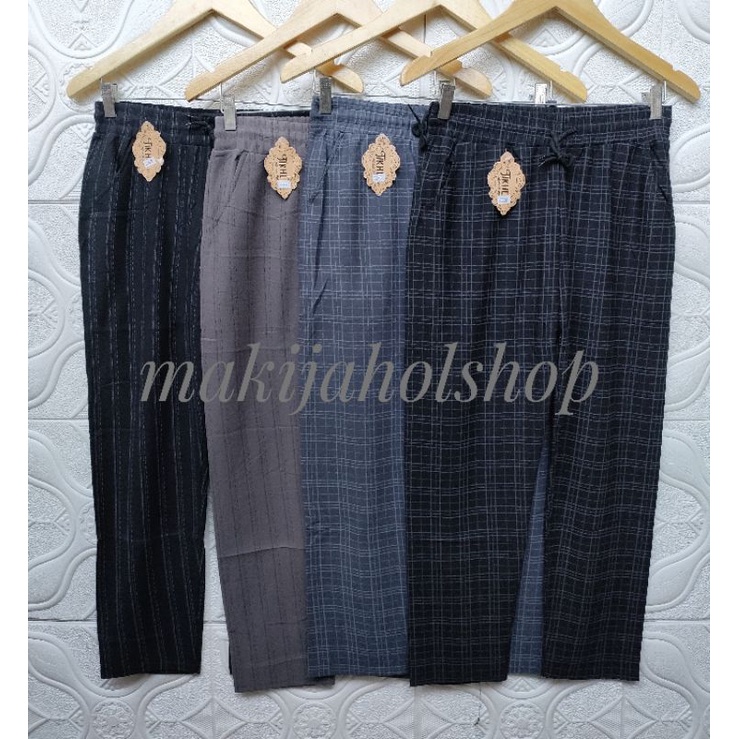 celana IMPOR MOTIF KOTAK/SALUR