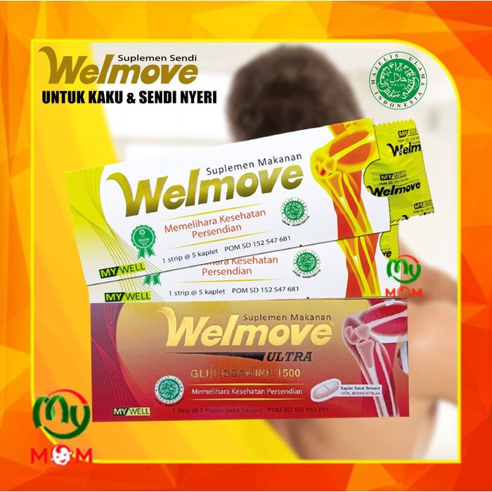 PROMO [BPOM] Welmove Suplemen Sendi / Welmove ULTRA / MY MOM - Welmove