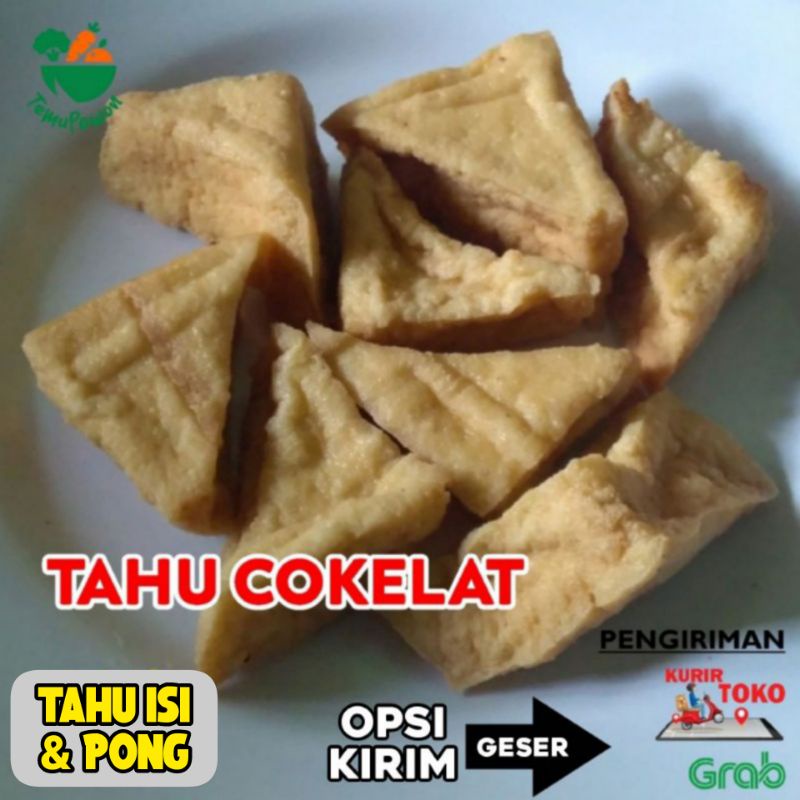 Jual Tahu Isi And Pong Cokelat Kotak And Segitiga Tahu Plempung Kulit