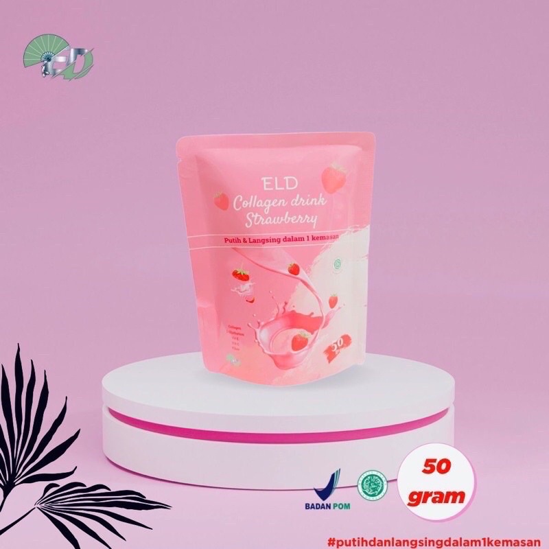 ELD COLLAGEN DRINK|| 55gr Kemasan terbaru