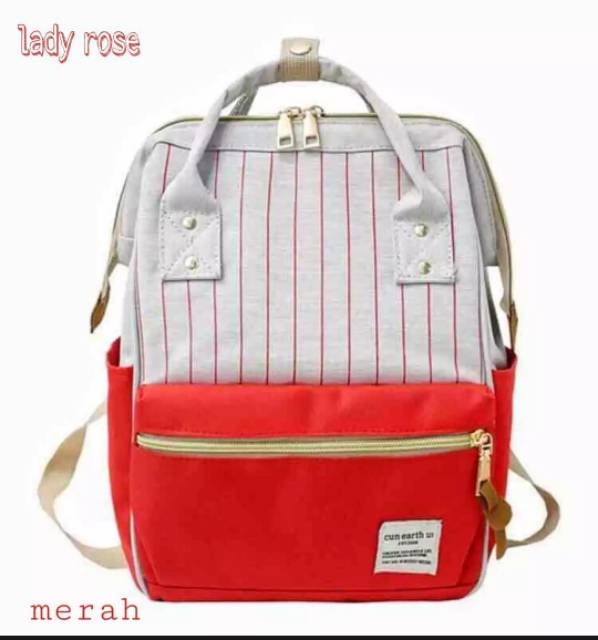 NIQABIS TAS RANSEL WANITA KANELLO SALUR BACKPACK KERJA KANTOR CEWEK TAS PUNGGUNG PEREMPUAN MURAH