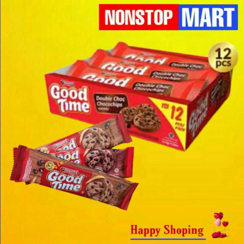 

GOOD TIME 2000an Double choc chocochips 1 pack isi 12 pcs