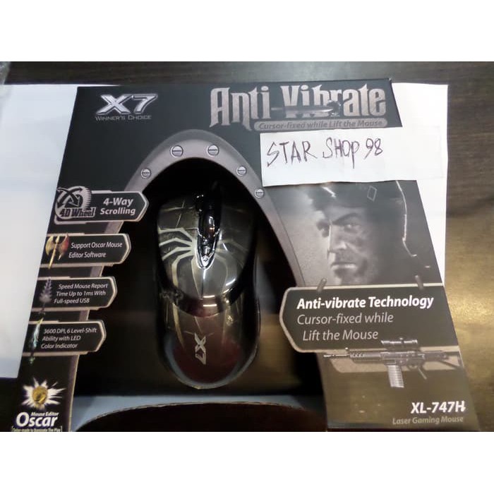 "Mouse A4tech X7 XL-747H"