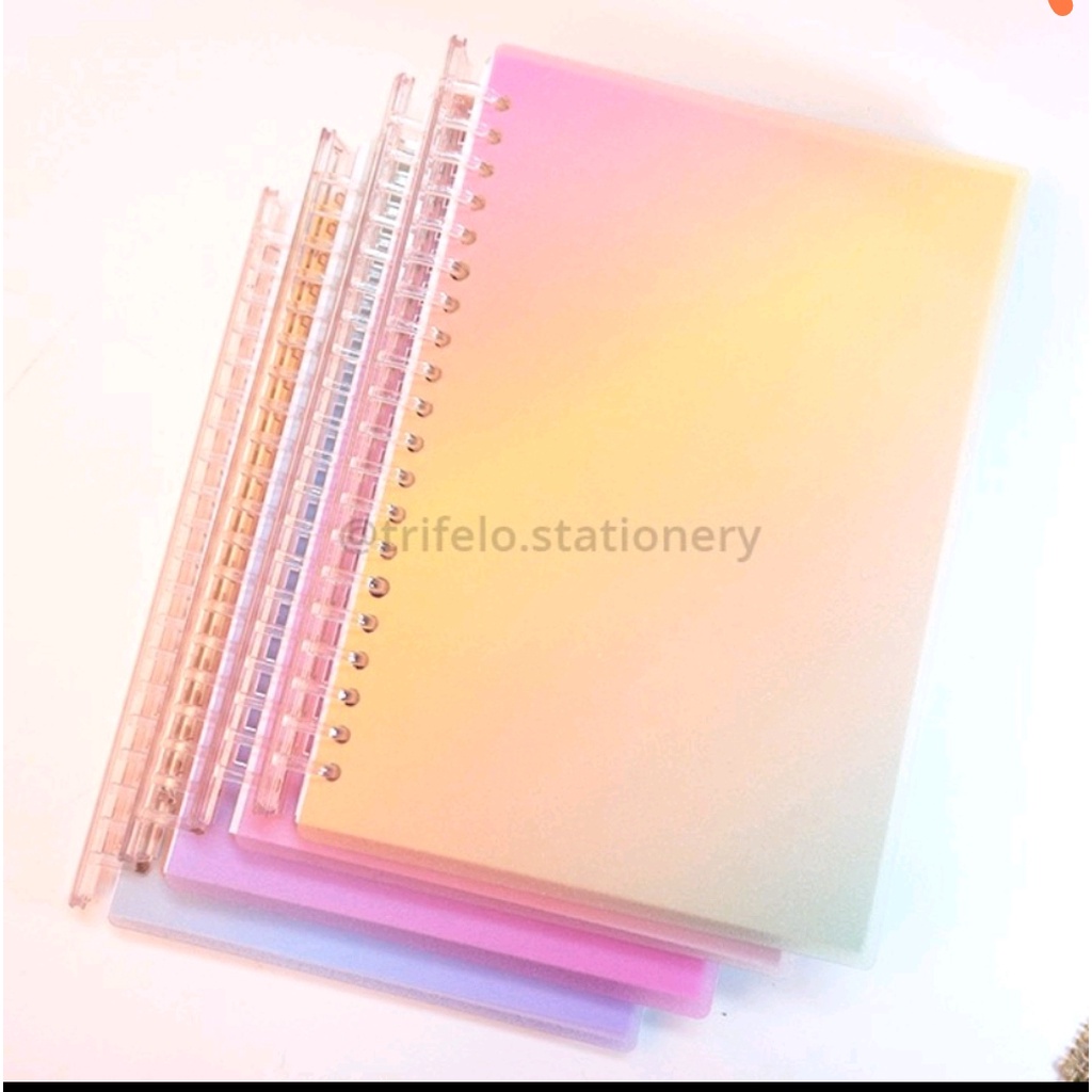 

map binder looseleaf bl 013 gradient gradasi b5 isi 80 lembar wengu