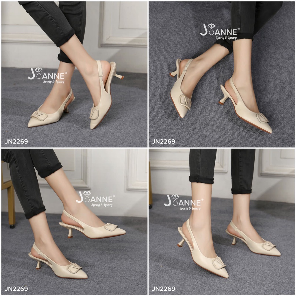 JOANNE Slingback High Heels Shoes #JN2269 ORIGINAL