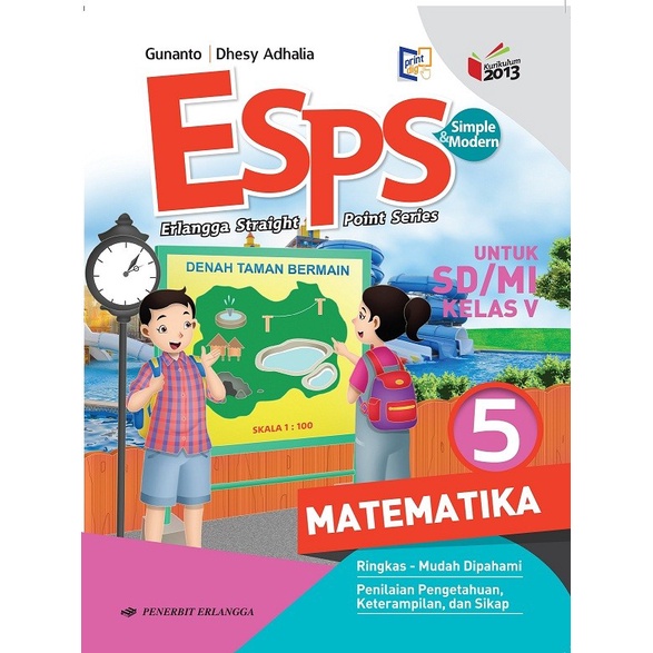 

❤BISA COD❤ ESPS: MATEMATIKA SD/MI KELAS. 5/K13N | 0025100480