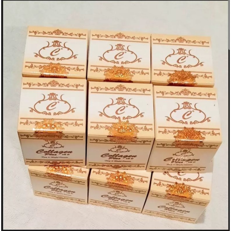 CREAM COLLAGEN ORIGINAL MALAYSIA // CREAM SIANG MALAM COLLAGEN ORIGINAL MALAYSIA (12PCS)