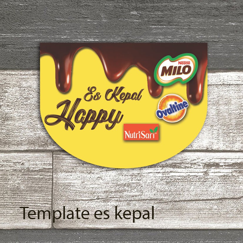 

Sticker Label es kepal aneka rasa [Sudah dengan desain]