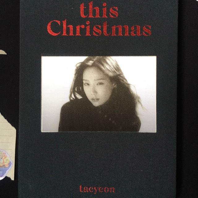 TAEYEON - THIS CHRISTMAS Album / Photocard