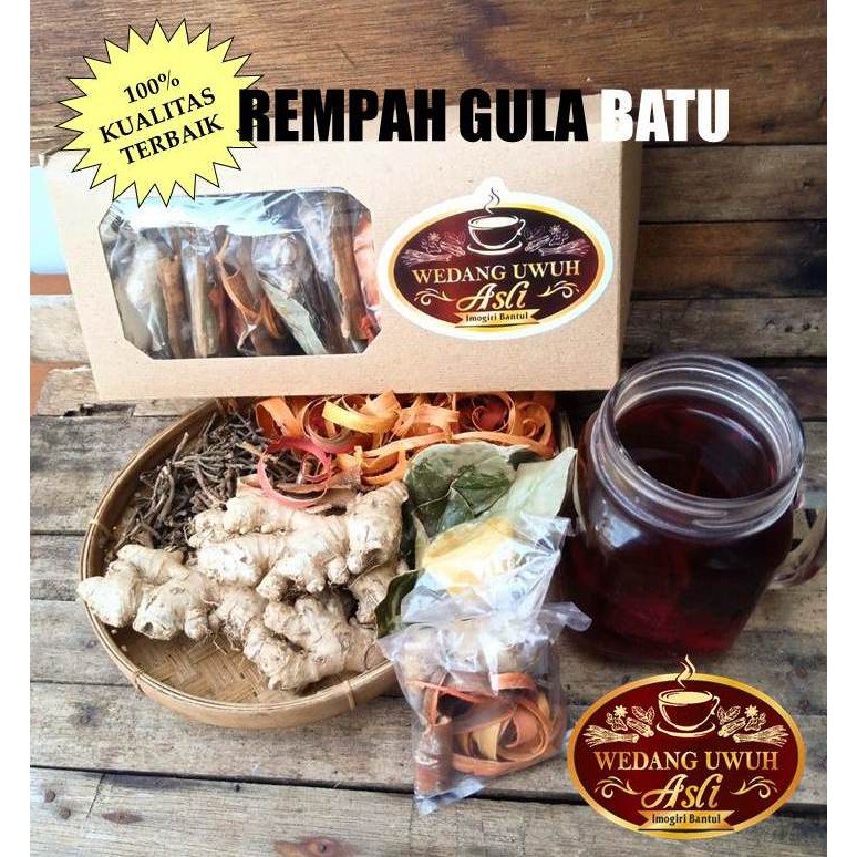 

Wedang Uwuh ASLI - Rempah Gula Batu