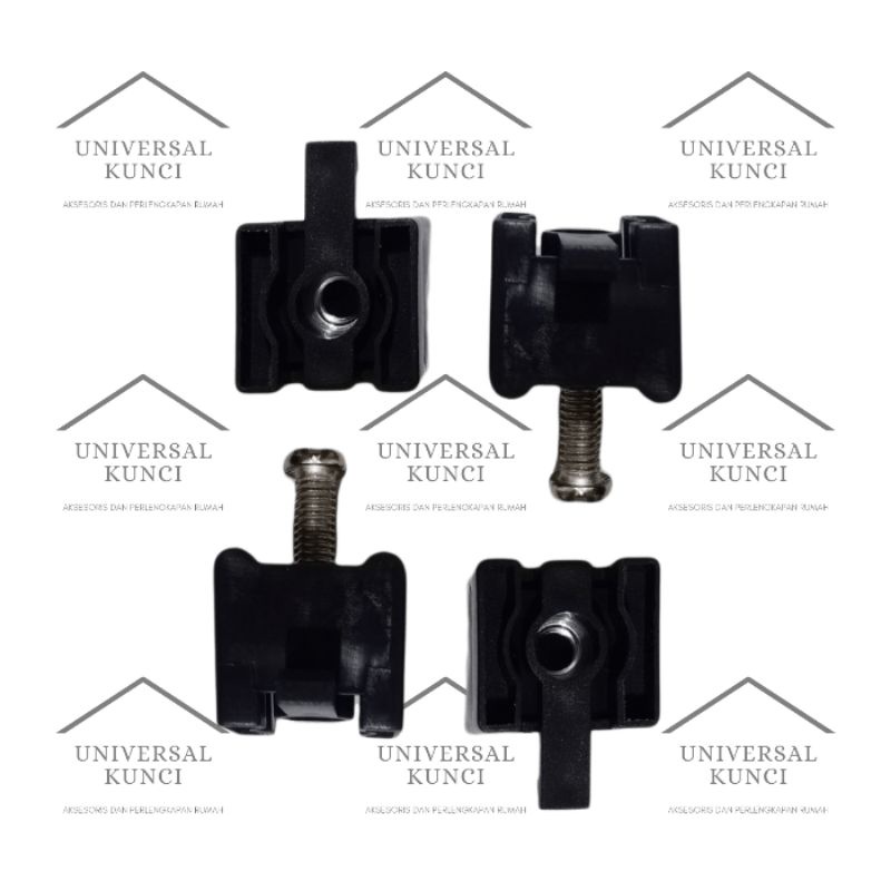 STOPPER UNTUK REL PINTU GESER/SLIDING HUSKY