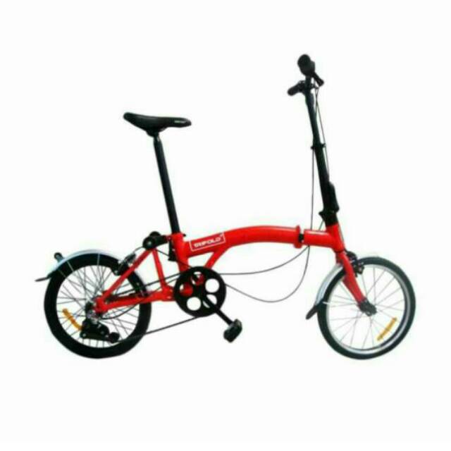 united trifold bike